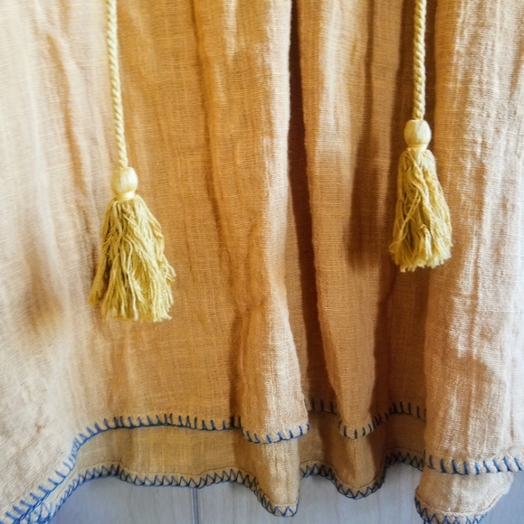 JODIFL Embroidered Yellow Tunic - Picture 4 of 8